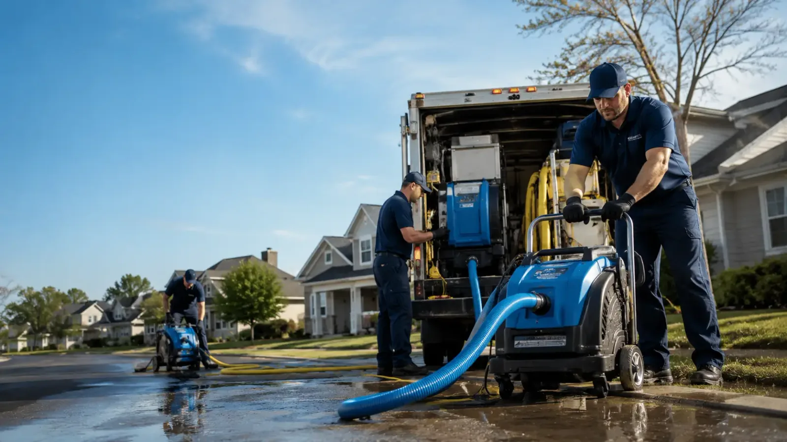 Flood Damage Cleanup in San Cristobal, NM